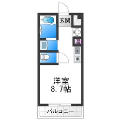 墨江728ハイツの物件間取画像